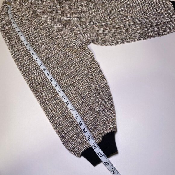ISAAC MIZRAHI LIVE! Boucle Tweed Bomber Jacket NWT Size 3XL - Picture 8 of 8